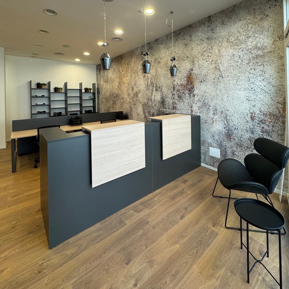 Réception pour petit bureau