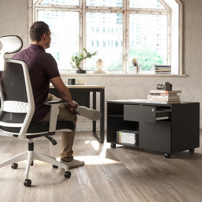 Caisson à tiroirs Zeta Caisson pour bureau avec compartiment 40