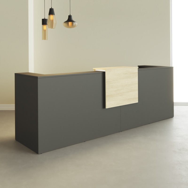 Pack Banque d'Accueil avec 2 Chaises Ergonomiques | Remise Spéciale