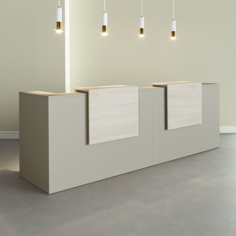 Pack Banque d'Accueil avec 2 Chaises Ergonomiques | Remise Spéciale
