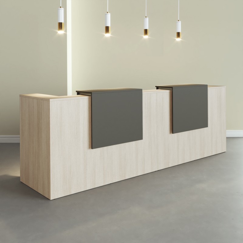Pack Banque d'Accueil avec 2 Chaises Ergonomiques | Remise Spéciale