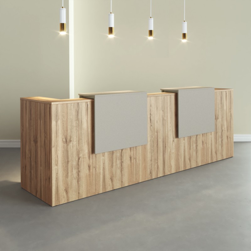 Pack Banque d'Accueil avec 2 Chaises Ergonomiques | Remise Spéciale