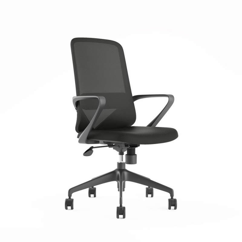 Pack Banque d'accueil PMR Duomo avec chaise et caisson | BIKKOM