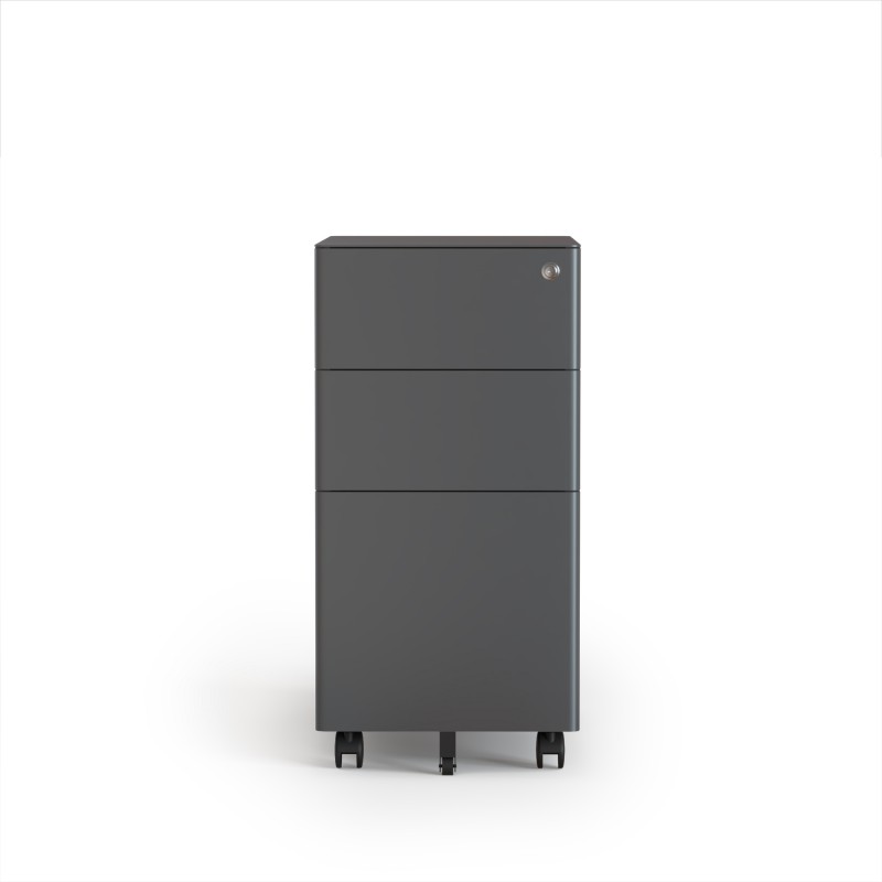 Pack Banque d'accueil PMR Duomo avec chaise et caisson | BIKKOM