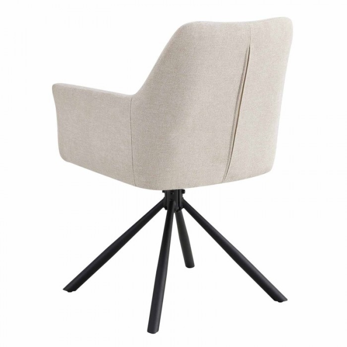 Fauteuil Alma pivotant Sable
