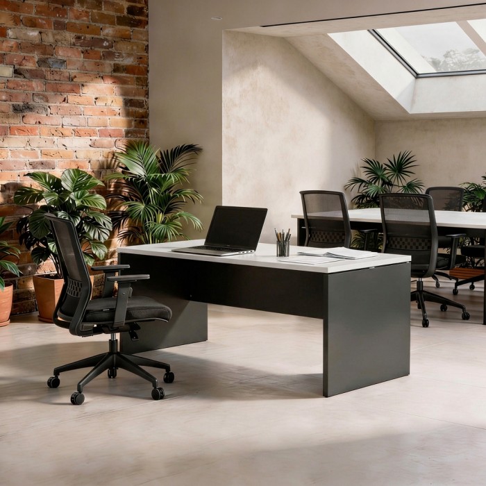 Bureau Tarnos blanc et noir