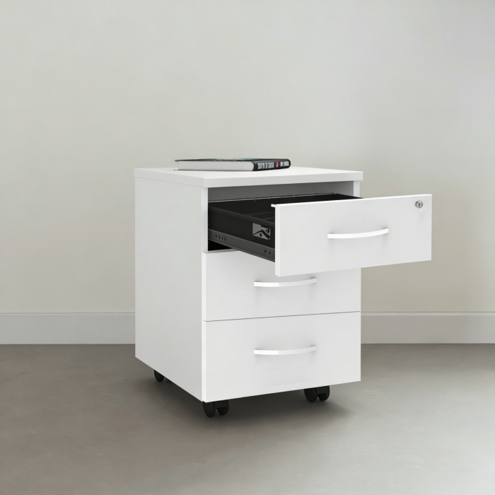 Caisson en bois graphite Omega
