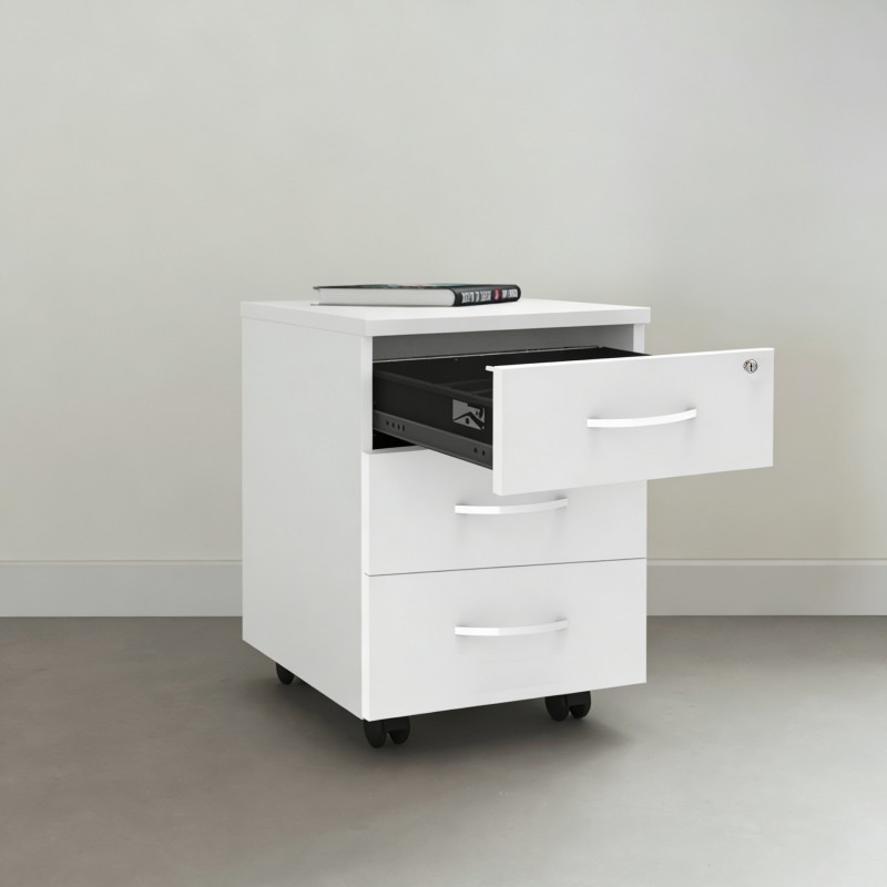 Caisson en bois graphite Omega