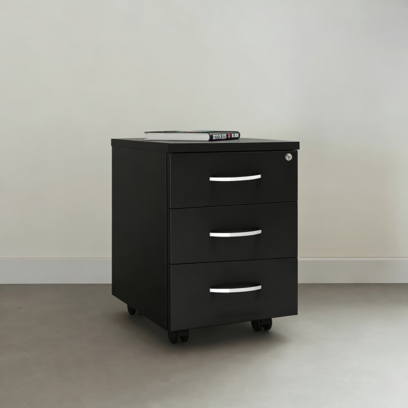 Caisson en bois noir Omega