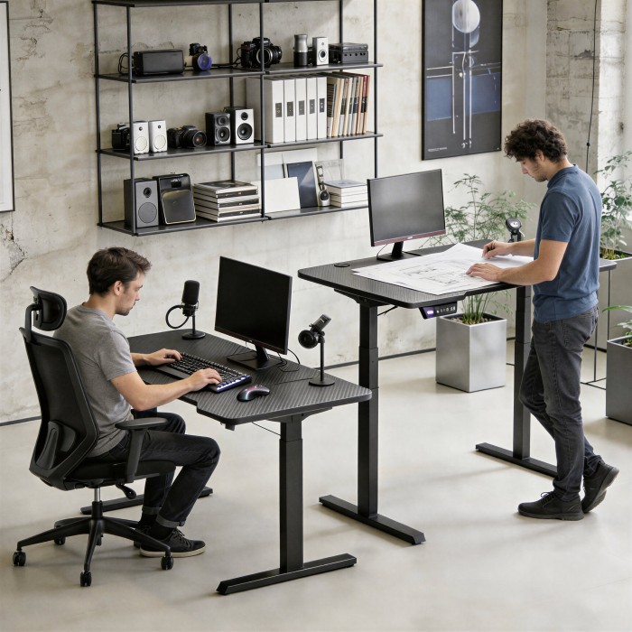 Bureau gaming avec accessoires Aero