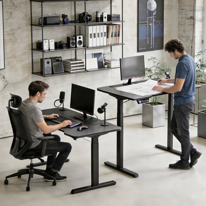 Bureau gaming avec accessoires Aero