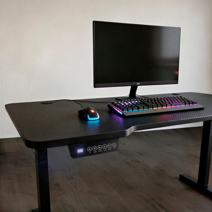 Bureau gaming noir Aero