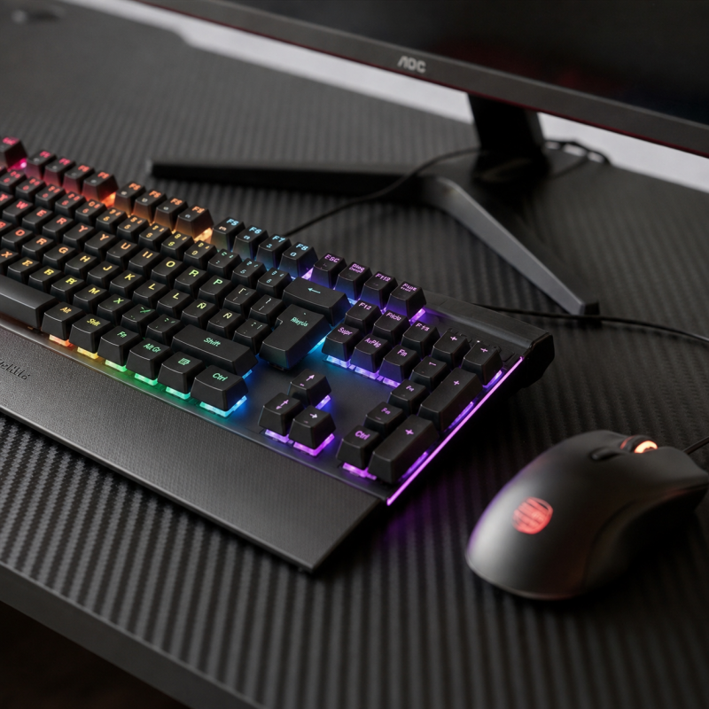Bureau gaming pour télétravail Aero