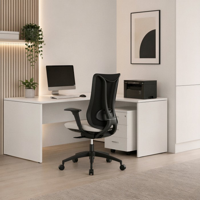 Bureau Tarnos Angle Blanc