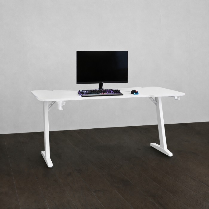 Bureau gaming blanc Nexa Z