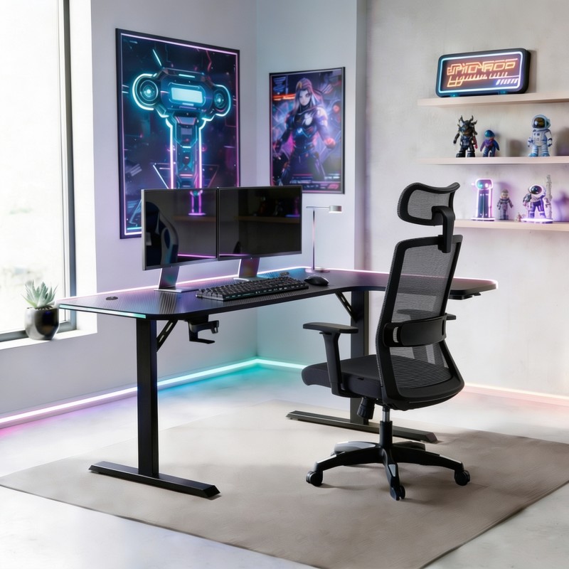 Bureau moderne avec table Nexa L