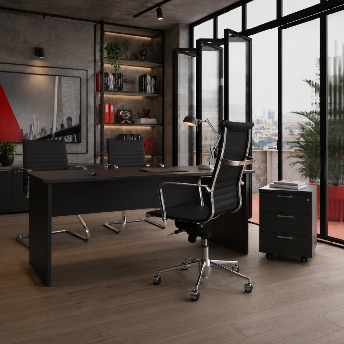 Bureau Alfa noir