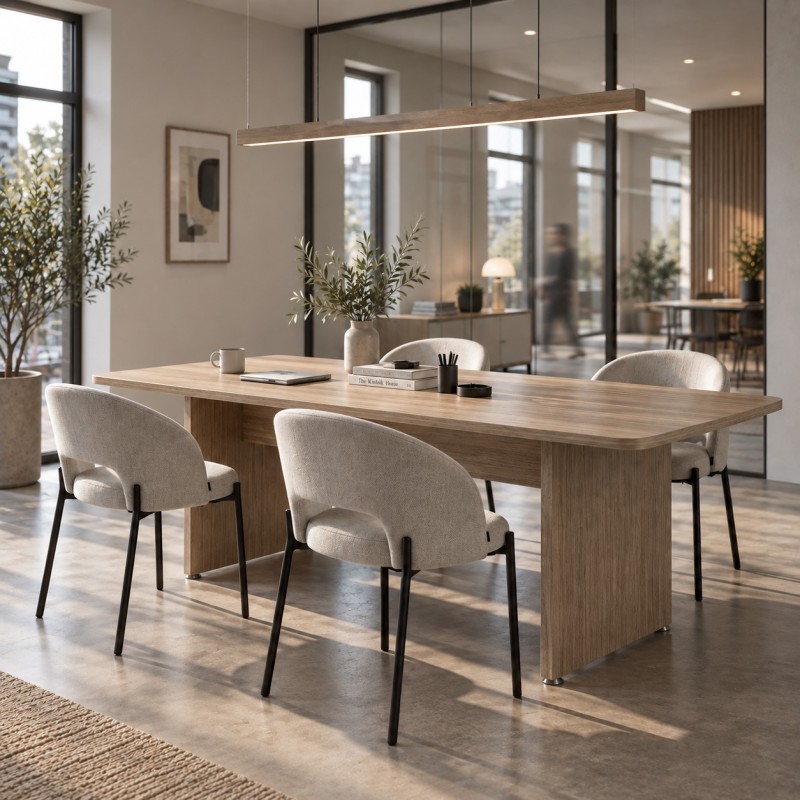Salle de réunion avec table de réunion Atria Baco