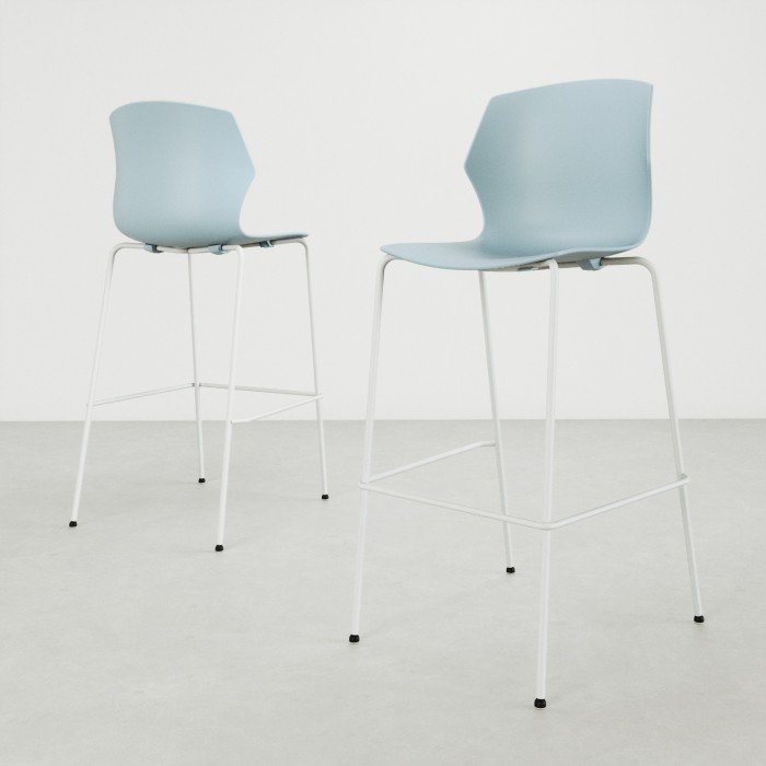Tabouret de bureau 4 pieds Natalia - Bikkom