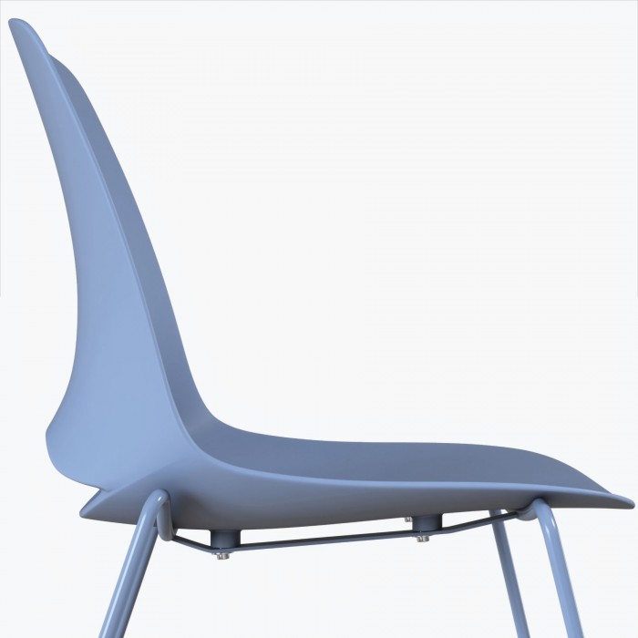 Chaise visiteur Lua Patin - Bikkom