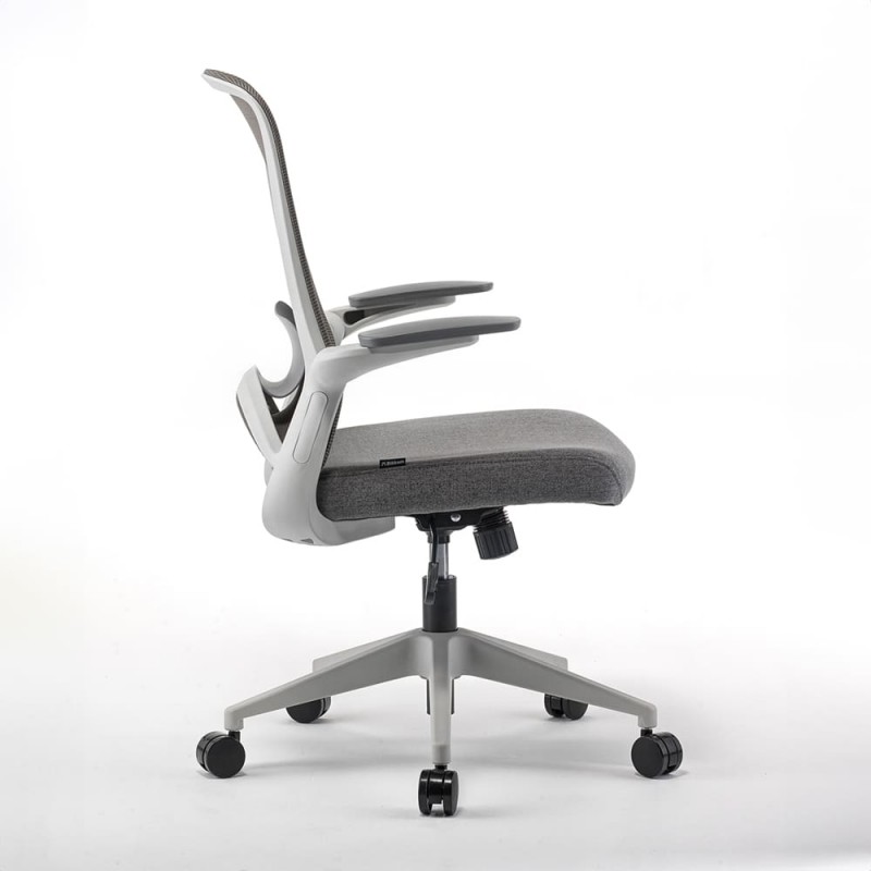 Chaise de bureau Ania Grise - Bikkom