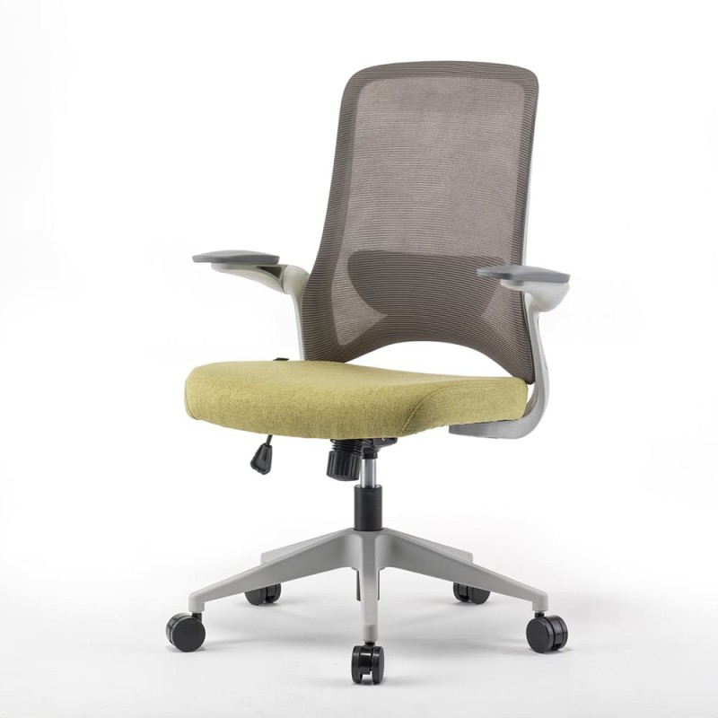 Chaise de bureau Ania Grise - Bikkom