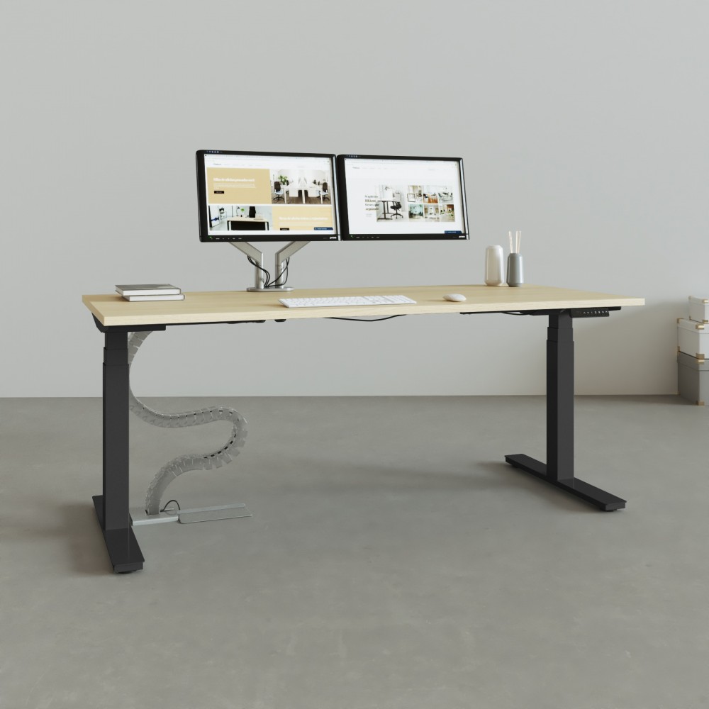 Bureau Assis Debout Polaris Plus | Ergonomie et Qualité - Bikkom