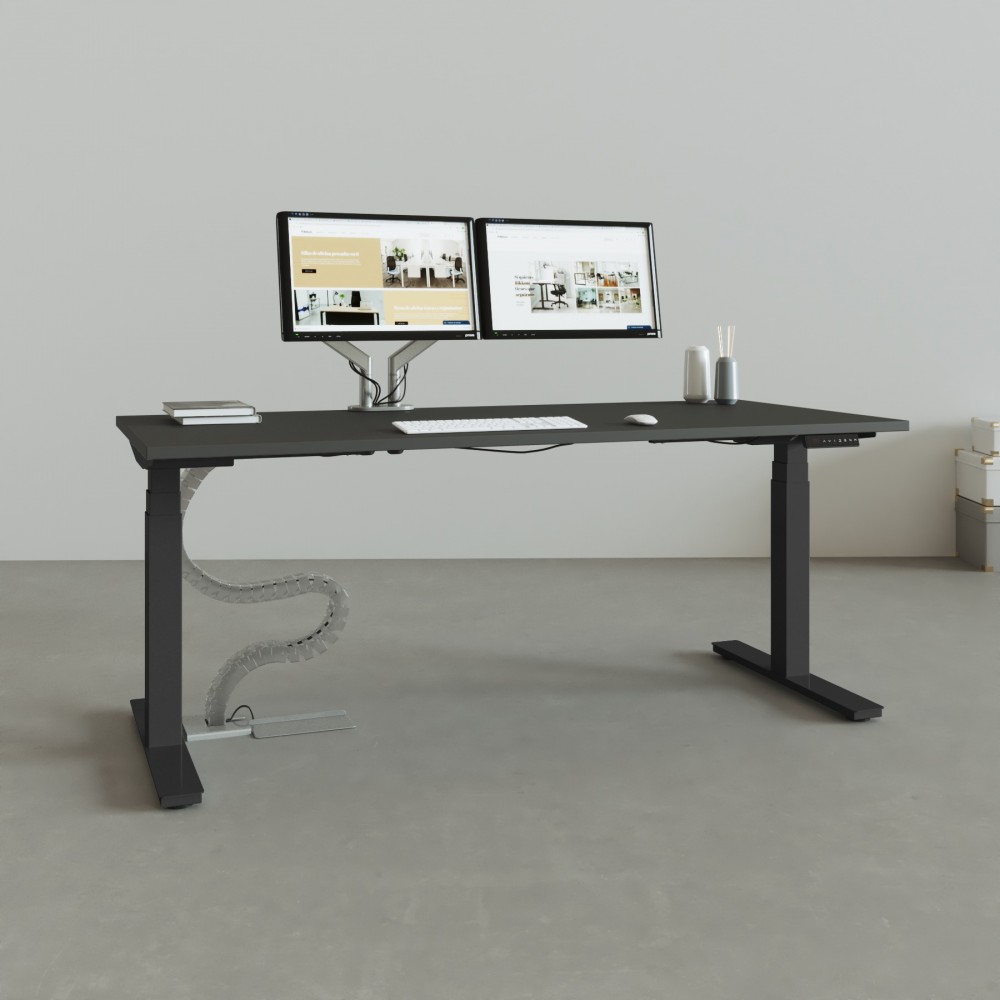 Bureau Assis Debout Polaris Plus | Ergonomie et Qualité - Bikkom