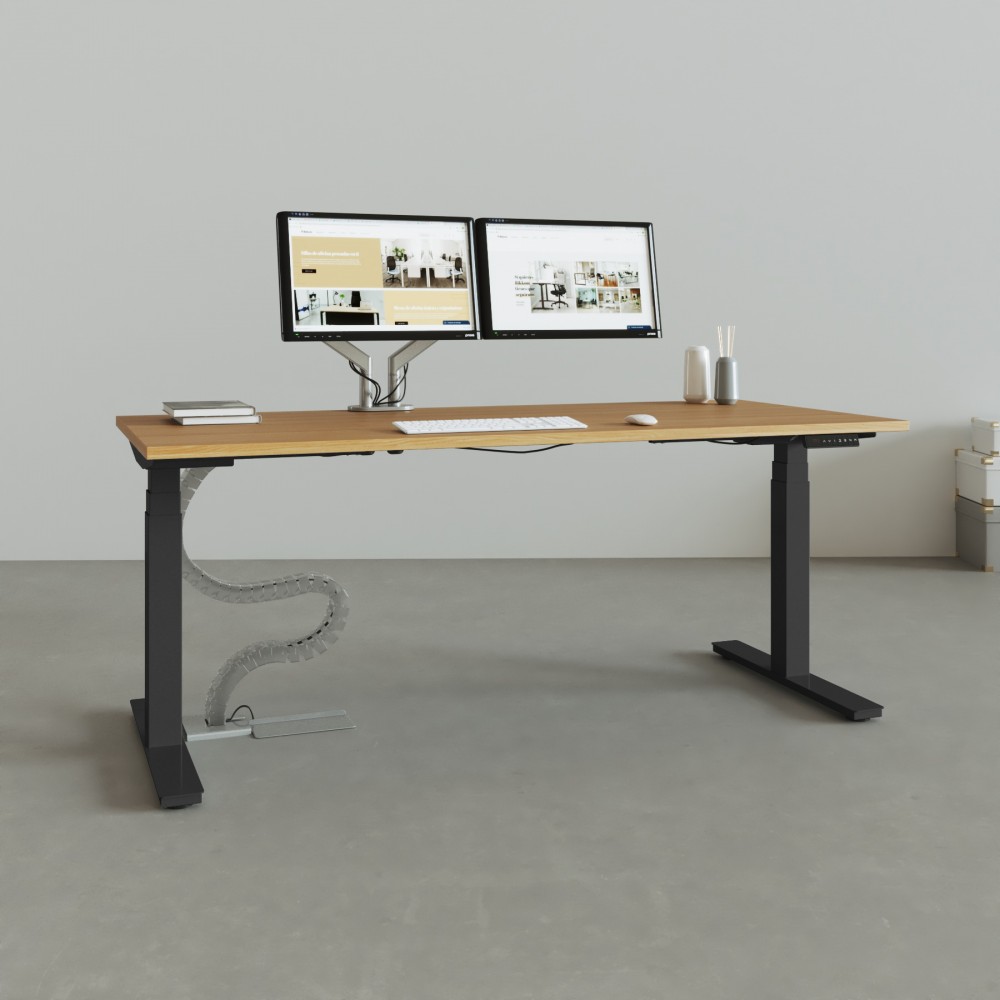 Bureau Assis Debout Polaris Plus | Ergonomie et Qualité - Bikkom