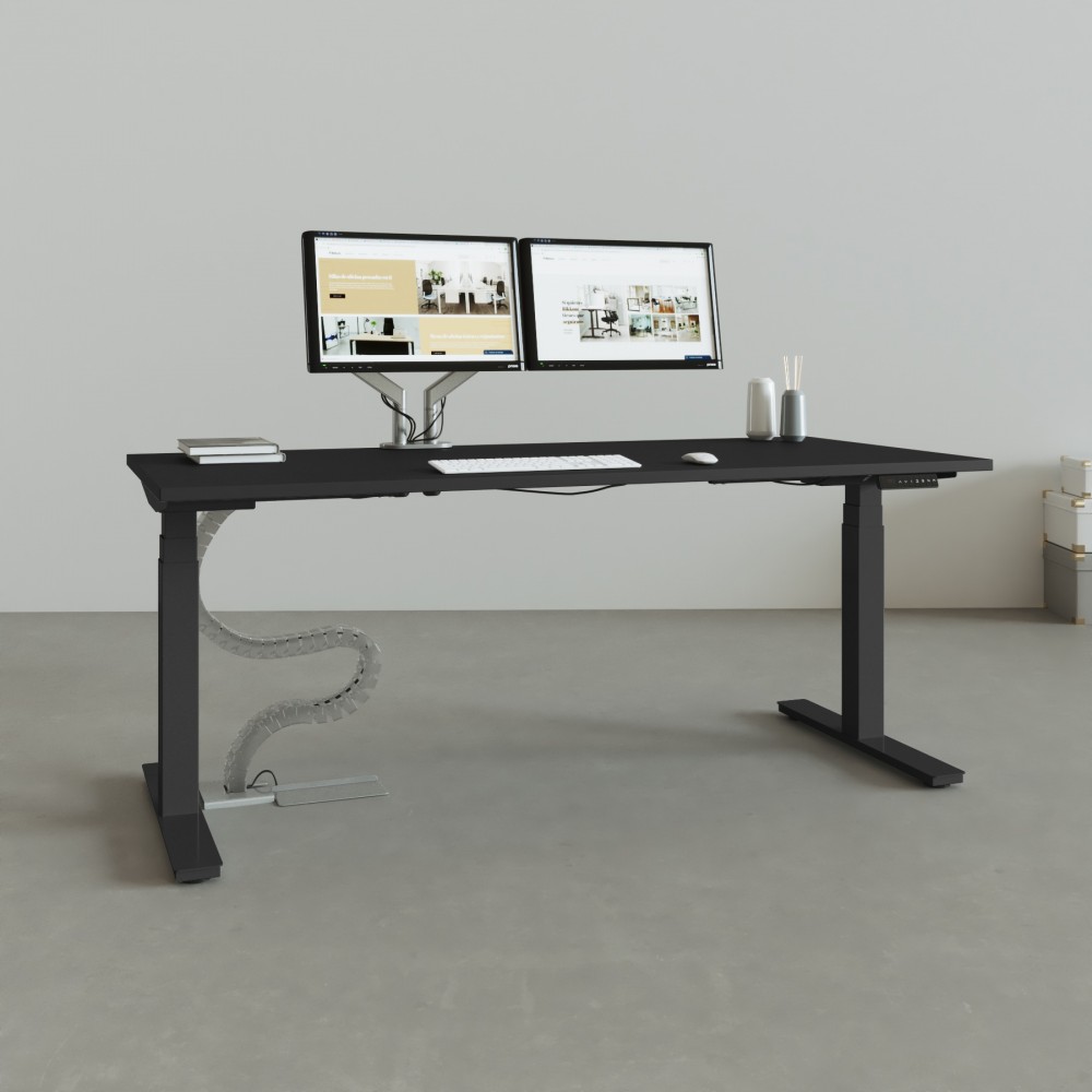 Bureau Assis Debout Polaris Plus | Ergonomie et Qualité - Bikkom