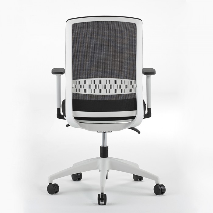 Chaise de bureau ergonomique Gala blanche