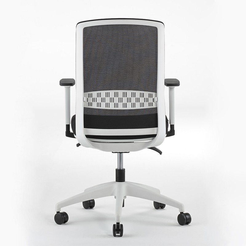 Chaise de bureau ergonomique Gala blanche