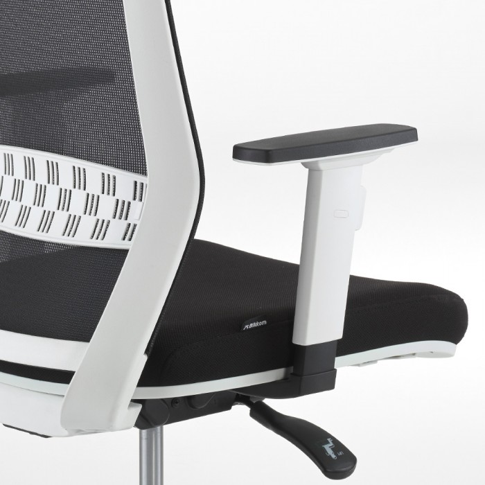 Chaise de bureau ergonomique Gala blanche