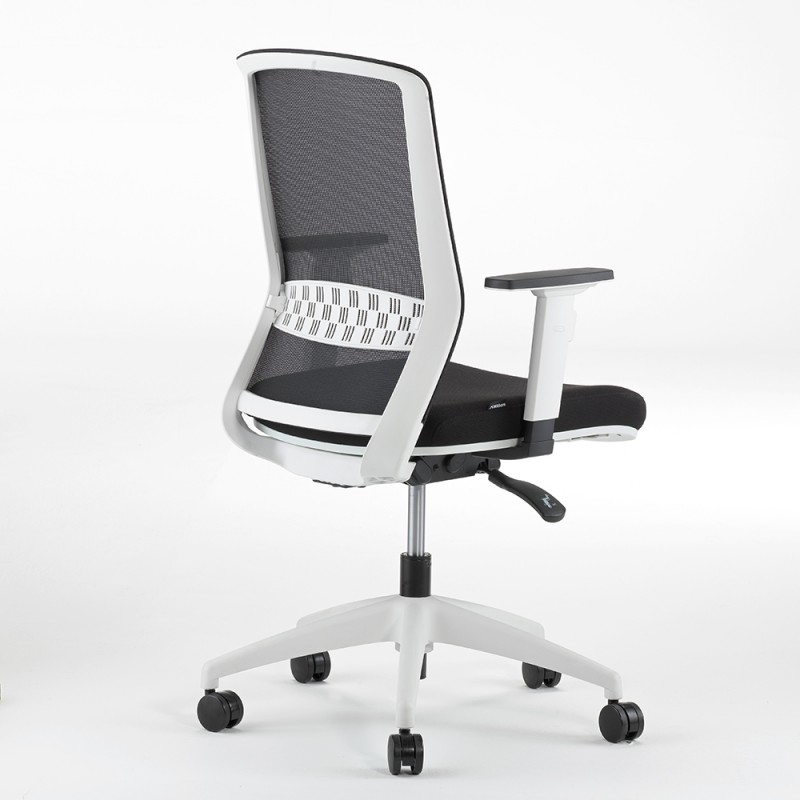 Chaise de bureau ergonomique Gala blanche