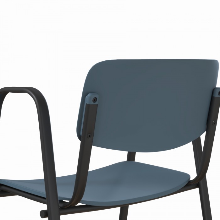 Chaise communautaire Cleo Accoudoirs - Bikkom