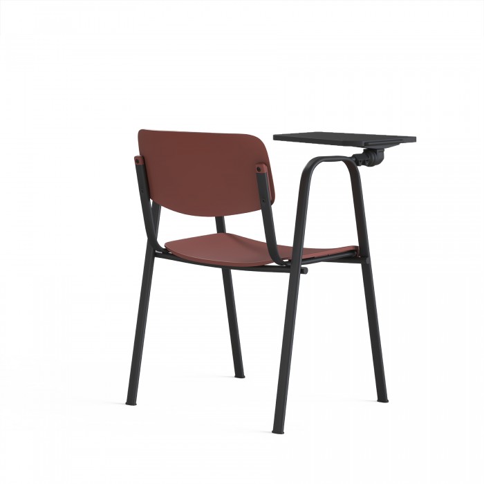 Chaise pour groupe Cleo tablette écritoire - Bikkom