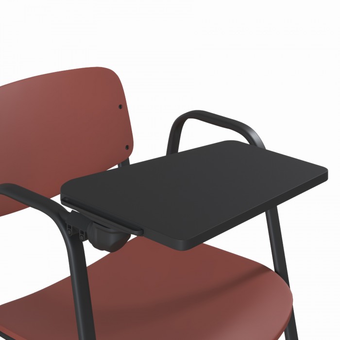 Chaise pour groupe Cleo tablette écritoire - Bikkom