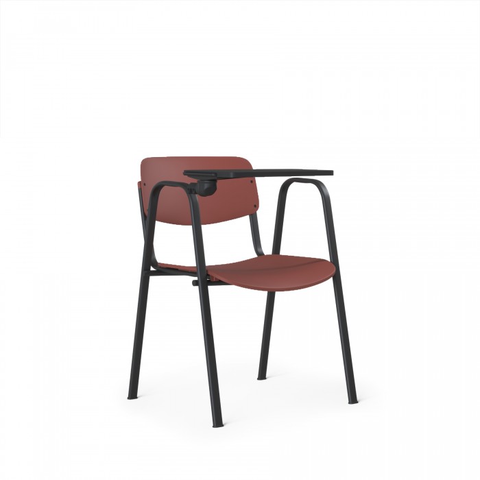 Chaise pour groupe Cleo tablette écritoire - Bikkom
