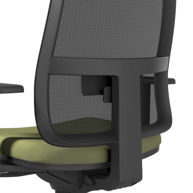 Chaise ergonomique Lisa Noire - Bikkom