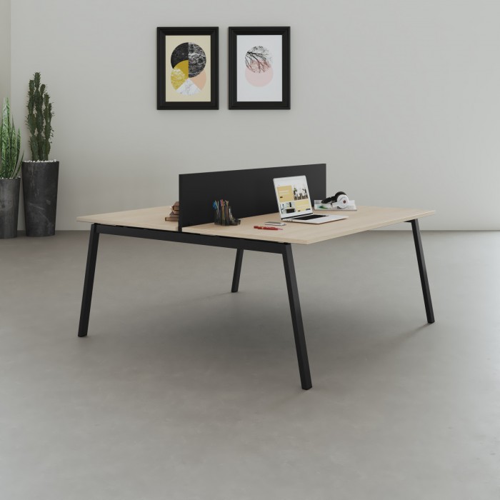 Bureau Bench Olena Black - Bikkom