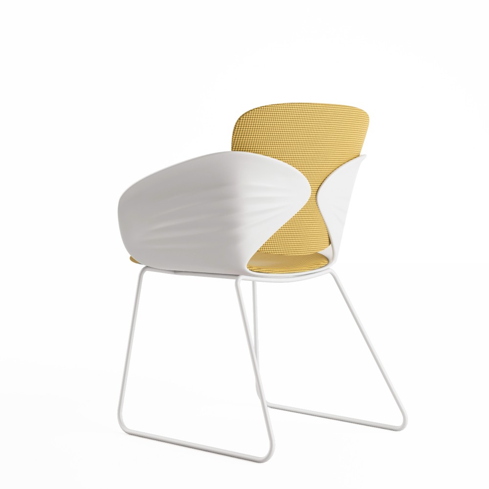 chaise lorena jaune profil chaise lorena jaune profil