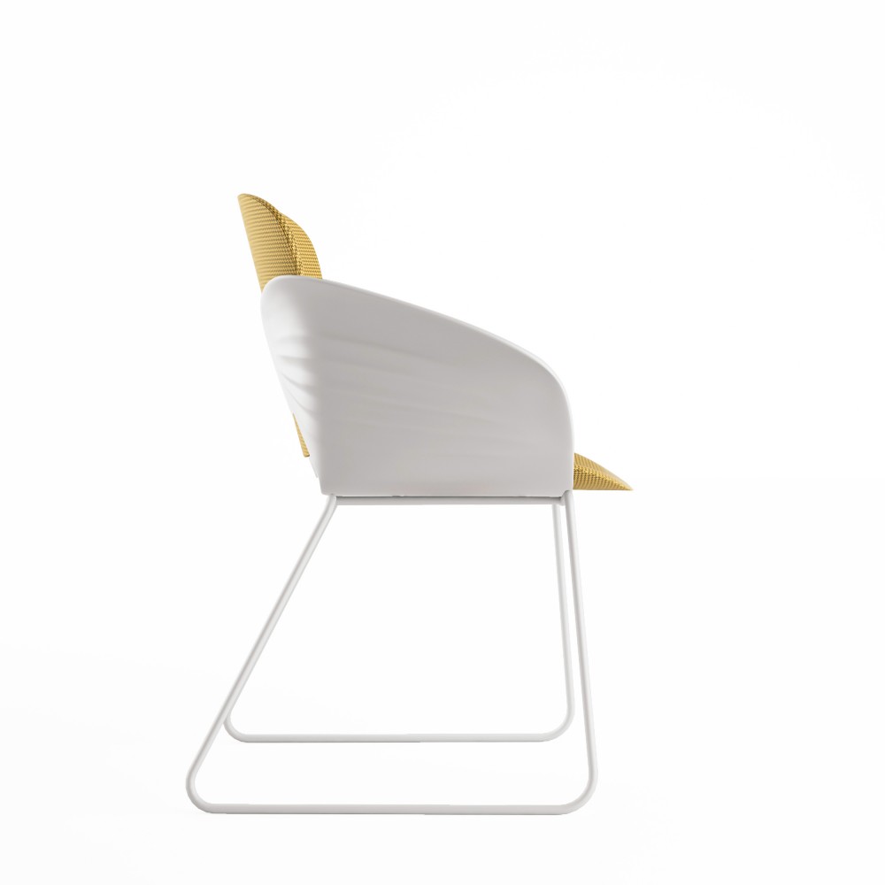 chaise lorena jaune profil chaise lorena jaune profil