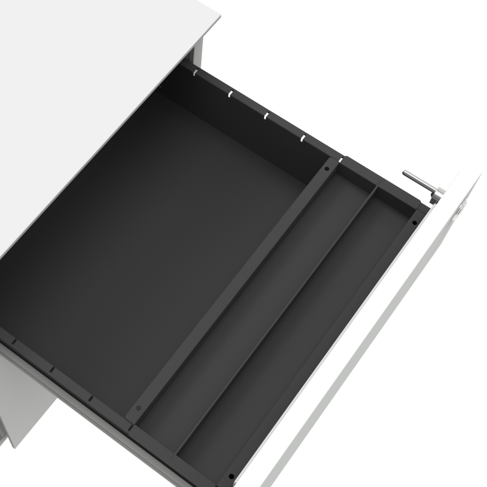 Caisson à tiroirs Zeta Caisson pour bureau avec compartiment