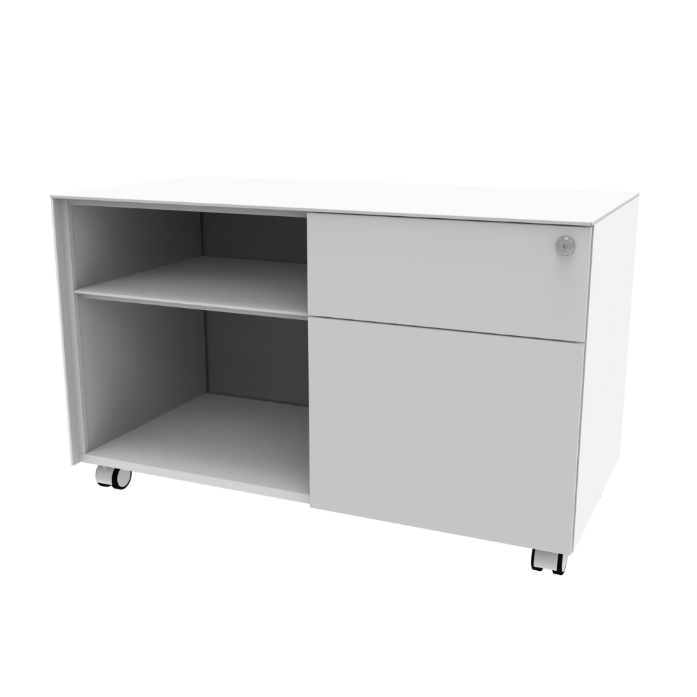 Caisson à tiroirs Zeta Caisson pour bureau avec compartiment