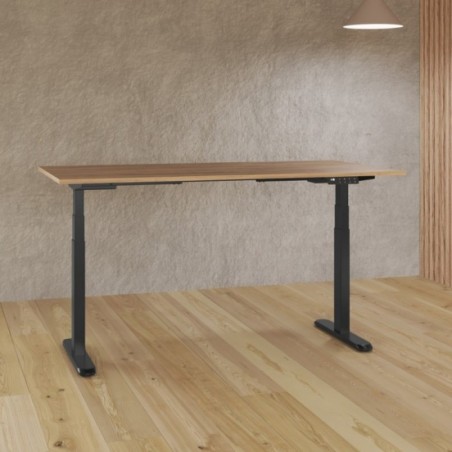 Bureau Zenit en noir et châtain