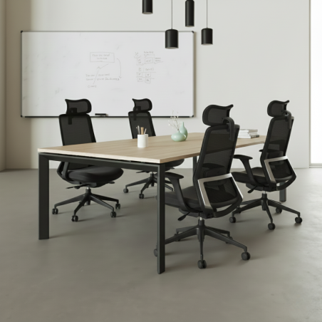 Chaise ergonomique avec appui-tête Emma Plus