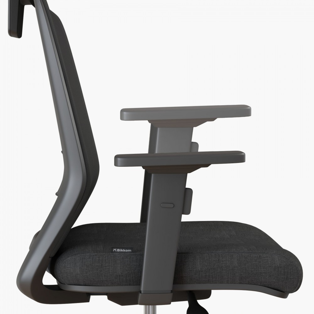 Chaise de bureau Gala Black - Bikkom