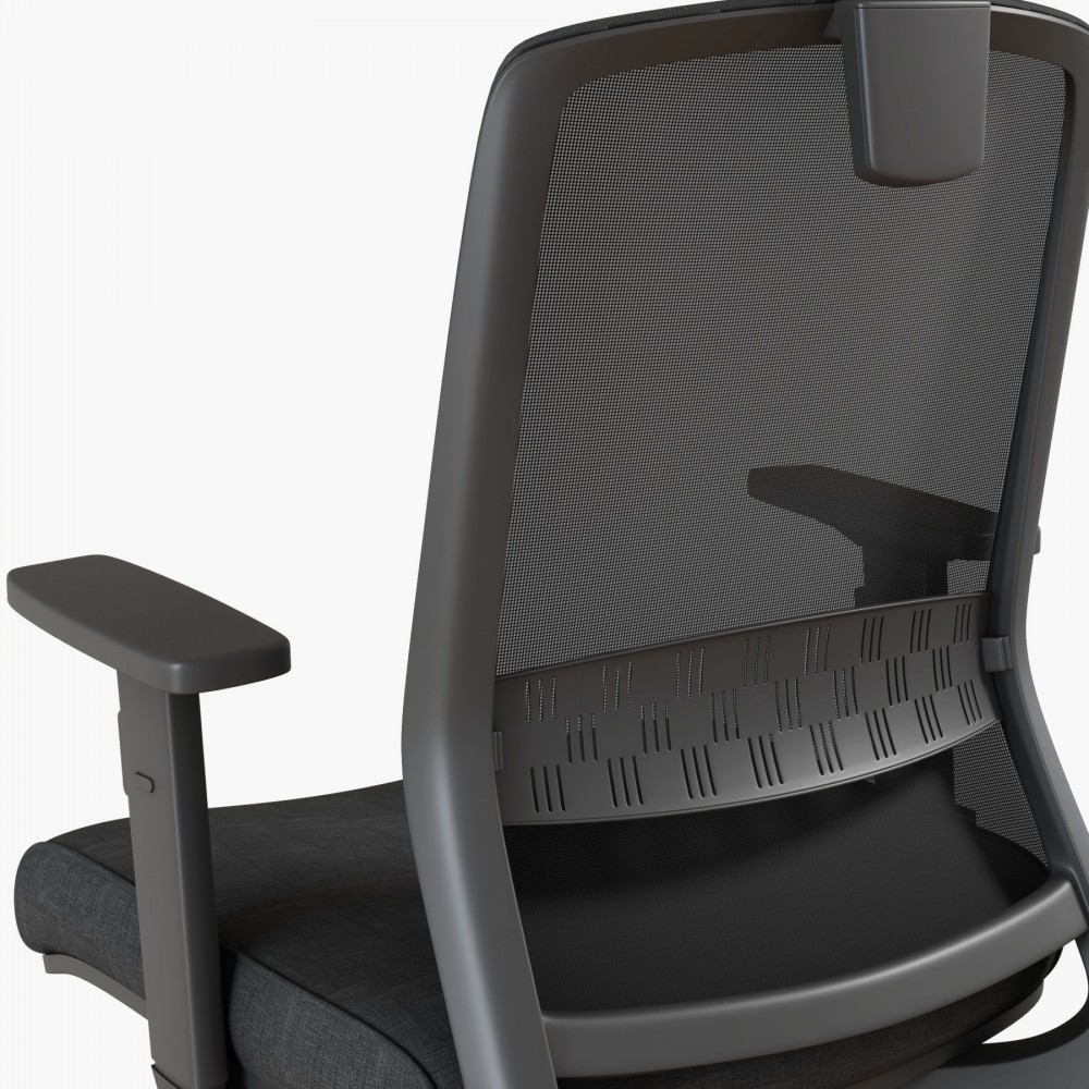 Chaise de bureau Gala Black - Bikkom