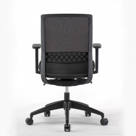 Chaise ergonomique Gala Black Frontale