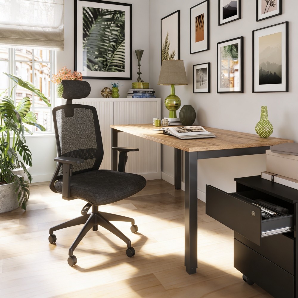 Chaise de bureau Gala Black - Bikkom